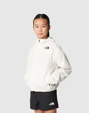 Girls&#39; Never Stop Hooded WindWall&#8482; Jacket