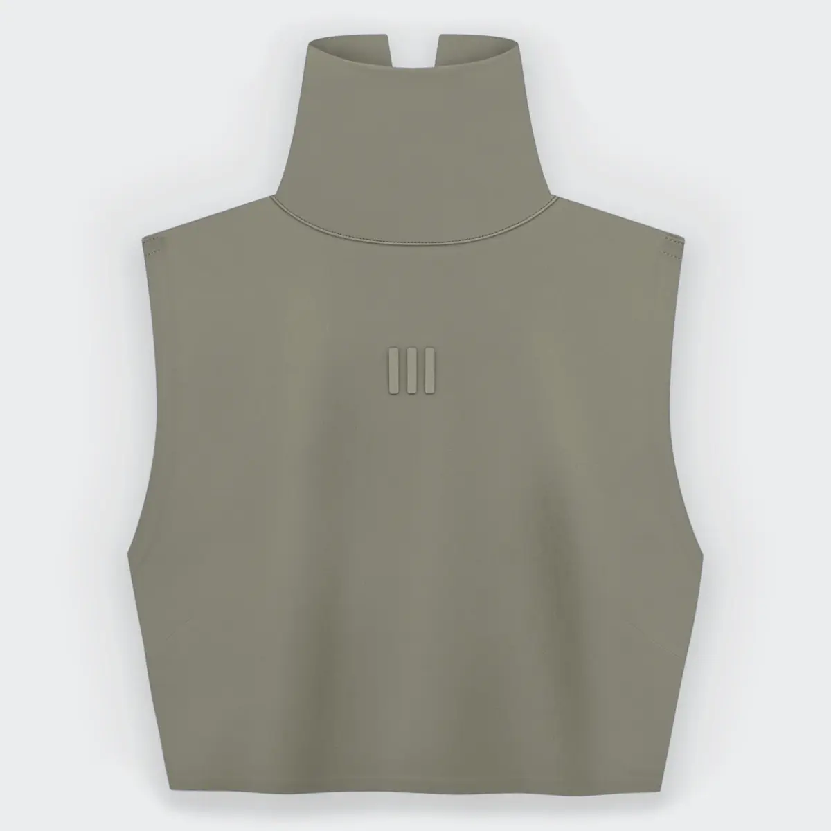 Adidas Fear of God Athletics High-Neck Crop-Top. 1