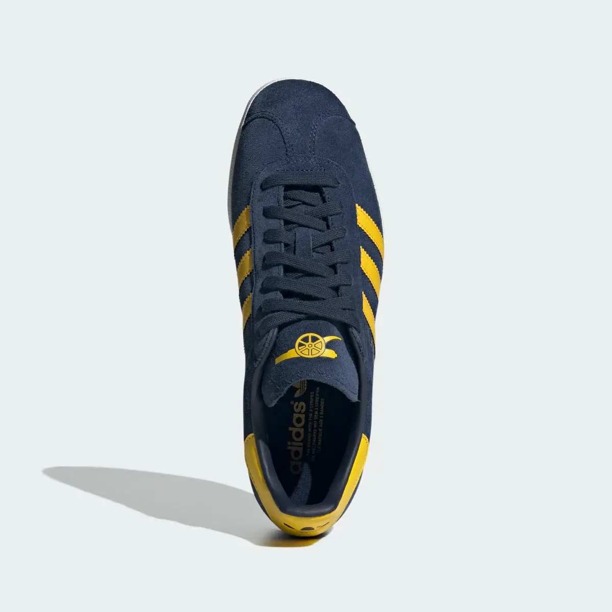 Adidas Gazelle Arsenal Shoes. 3