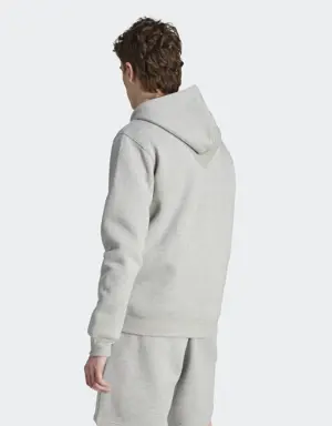 Adidas Trefoil Essentials Full-Zip Hoodie. 3 Adidas Trefoil Essentials Full-Zip Hoodie. 3