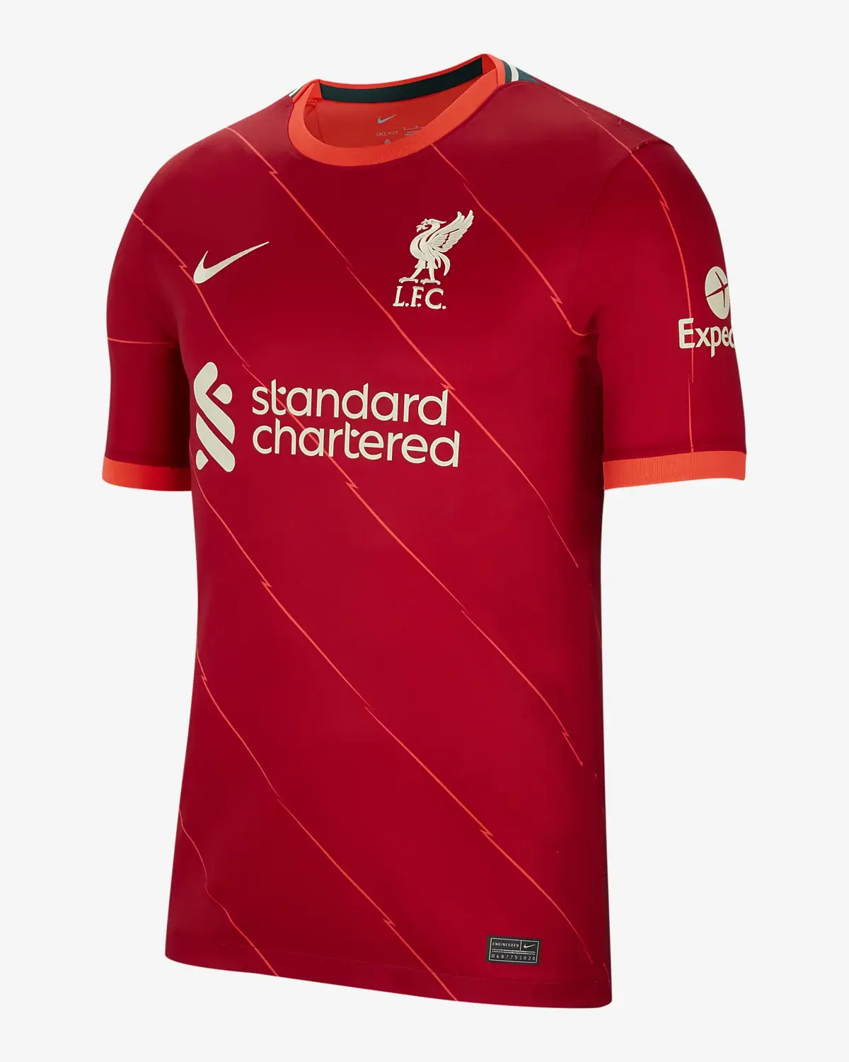 Nike Primera equipación Stadium Liverpool FC 2021/22. 1