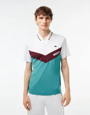 Lacoste Polo Lacoste Tennis × Daniil Medvedev slim fit efecto sin costuras