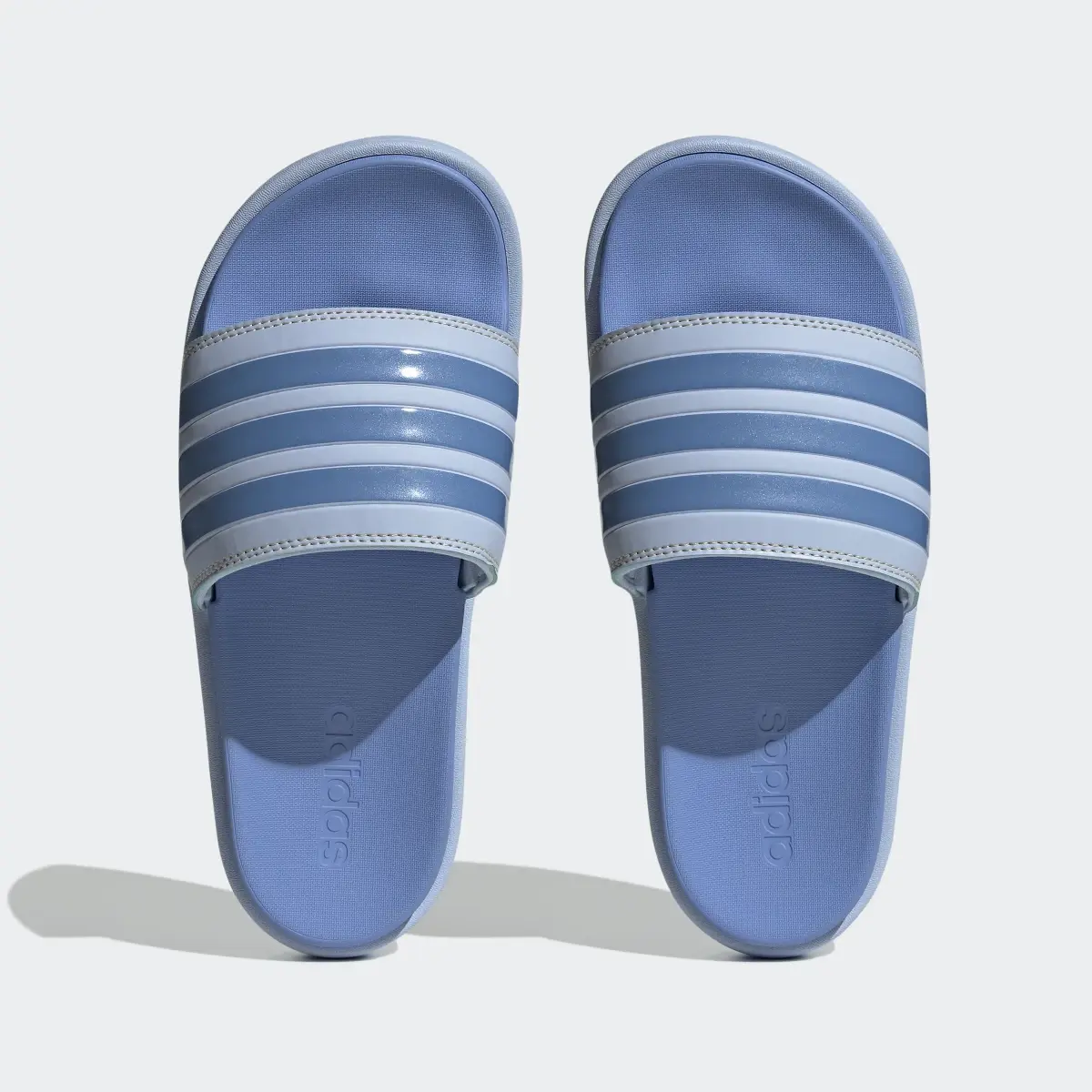 Adidas Adilette Platform Slides. 3