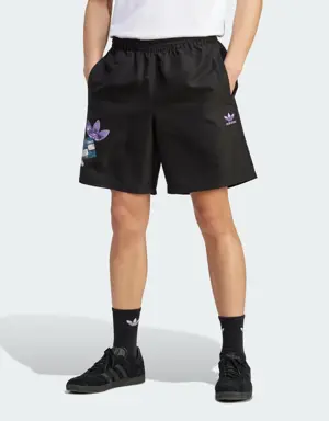 Remote Graphic Shorts