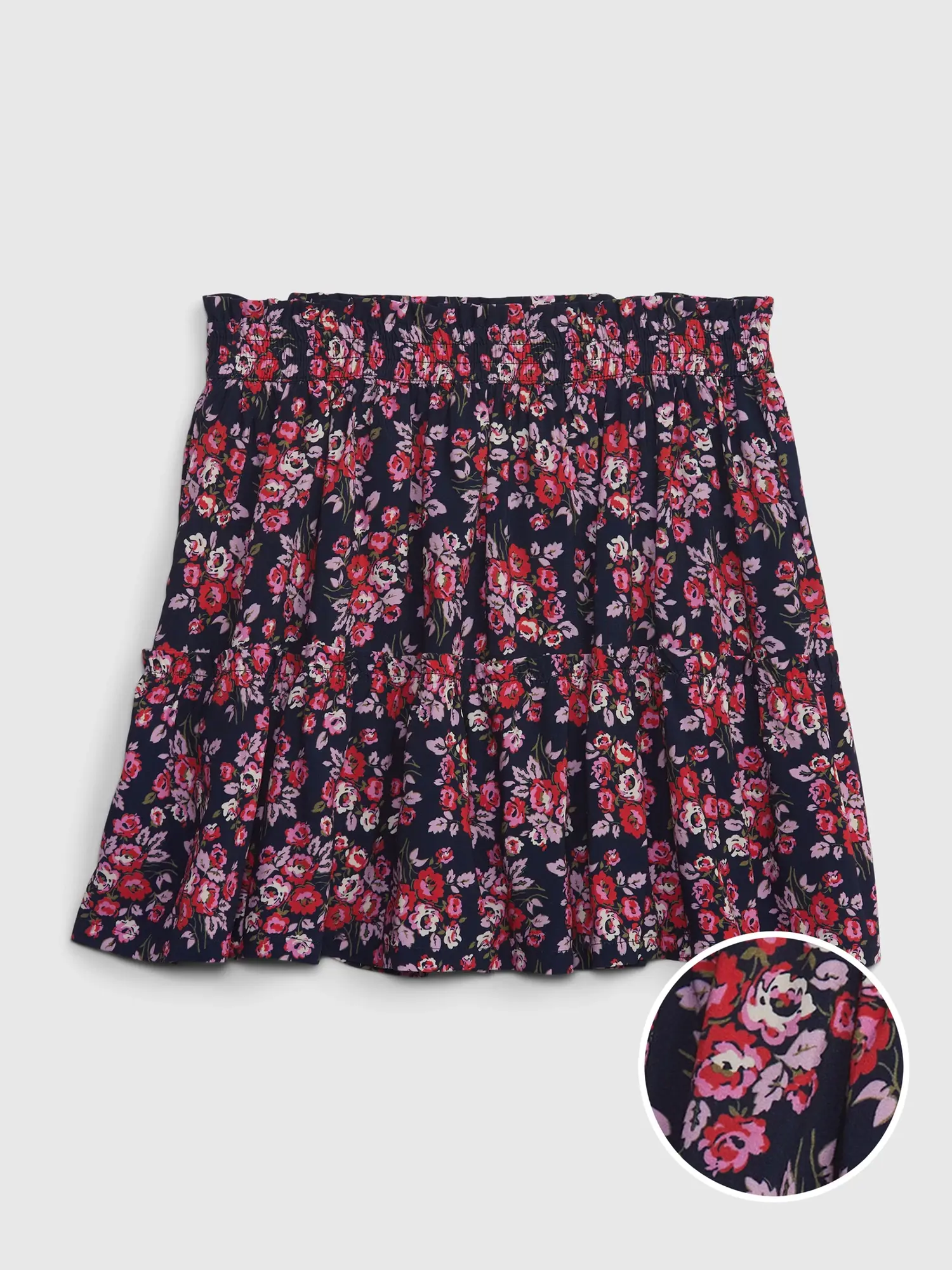 Gap Kids Floral Tiered Skort multi. 1