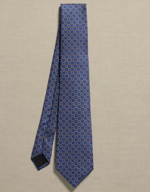 Sabbia Italian Silk Tie blue