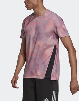 Adidas T-shirt Own the Run Colorblock