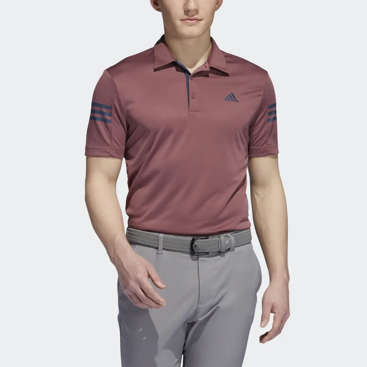 Adidas 3-Stripes Polo Shirt. 1