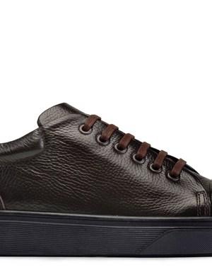 Siyah Bağcıklı Sneaker Erkek Ayakkabı -27092-