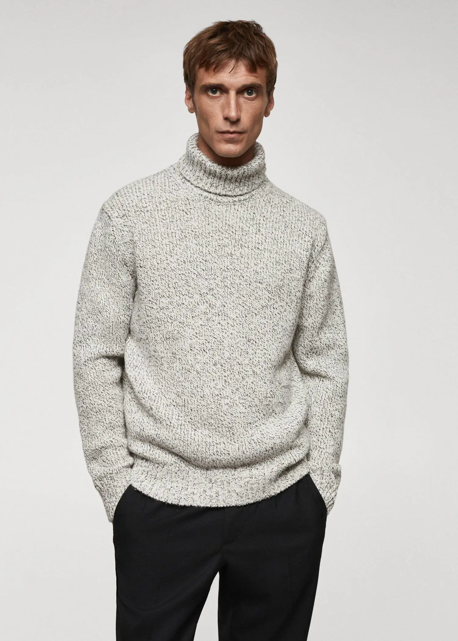 Mango Wool turtleneck sweater. 2