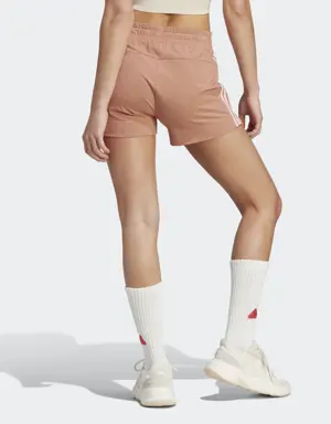 Adidas Essentials Slim 3-Stripes Shorts. 2