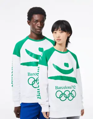 Lacoste Sweatshirt unissexo Heritage dos Jogos Olímpicos de Barcelona