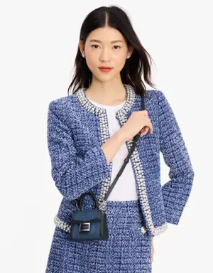 Katy Denim Micro Crossbody