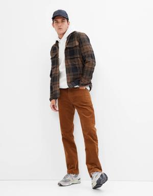 Gap 90s Original Straight Fit Corduroy Pants with Washwell brown