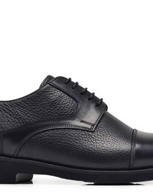 Siyah Günlük Bağcıklı Erkek Ayakkabı -12636-