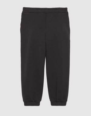 Children's jogging pant with Gucci label