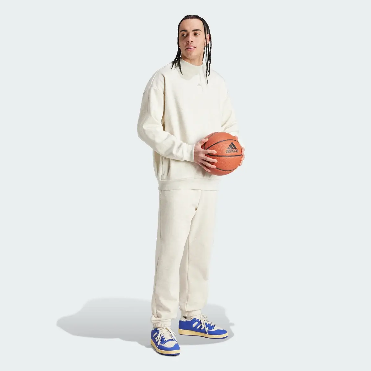 Adidas Pantaloni adidas Basketball Fleece. 3