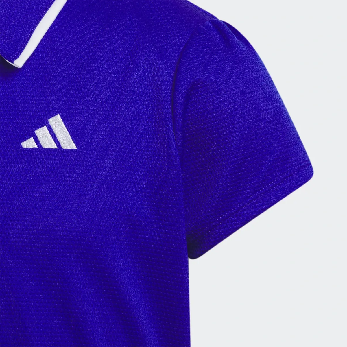 Adidas Textured Polo Shirt. 3