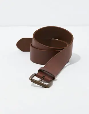 American Eagle Wide Leather Belt. 1