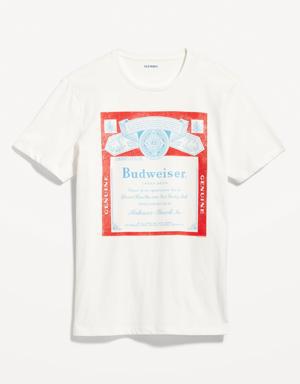Budweiser© Gender-Neutral T-Shirt for Adults white