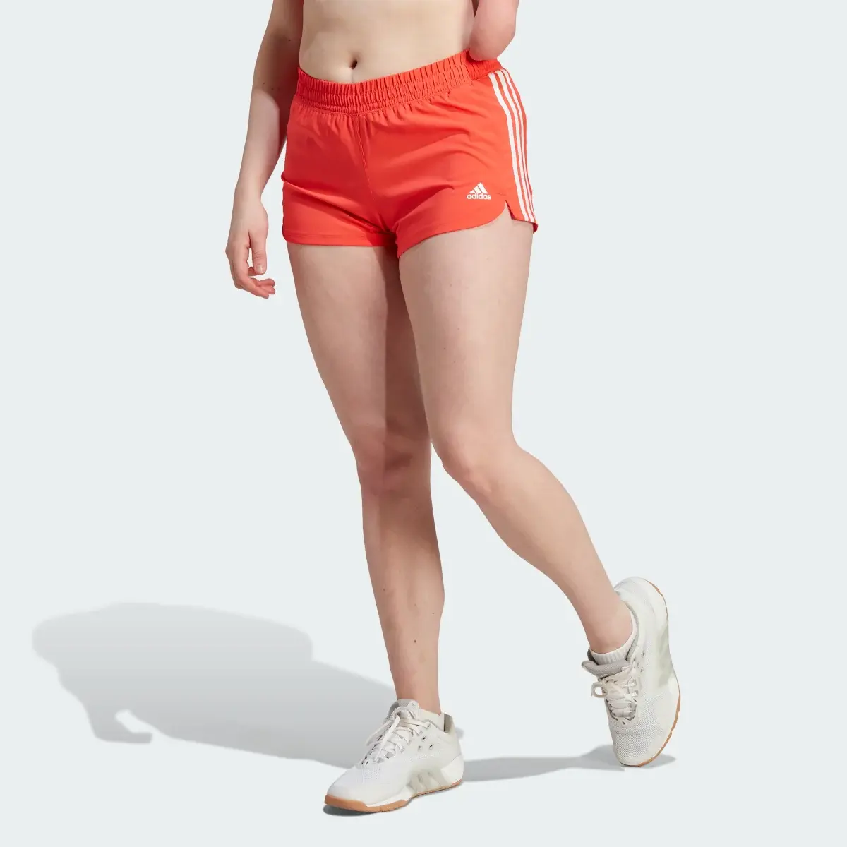 Adidas Pacer 3-Stripes Woven Shorts. 1