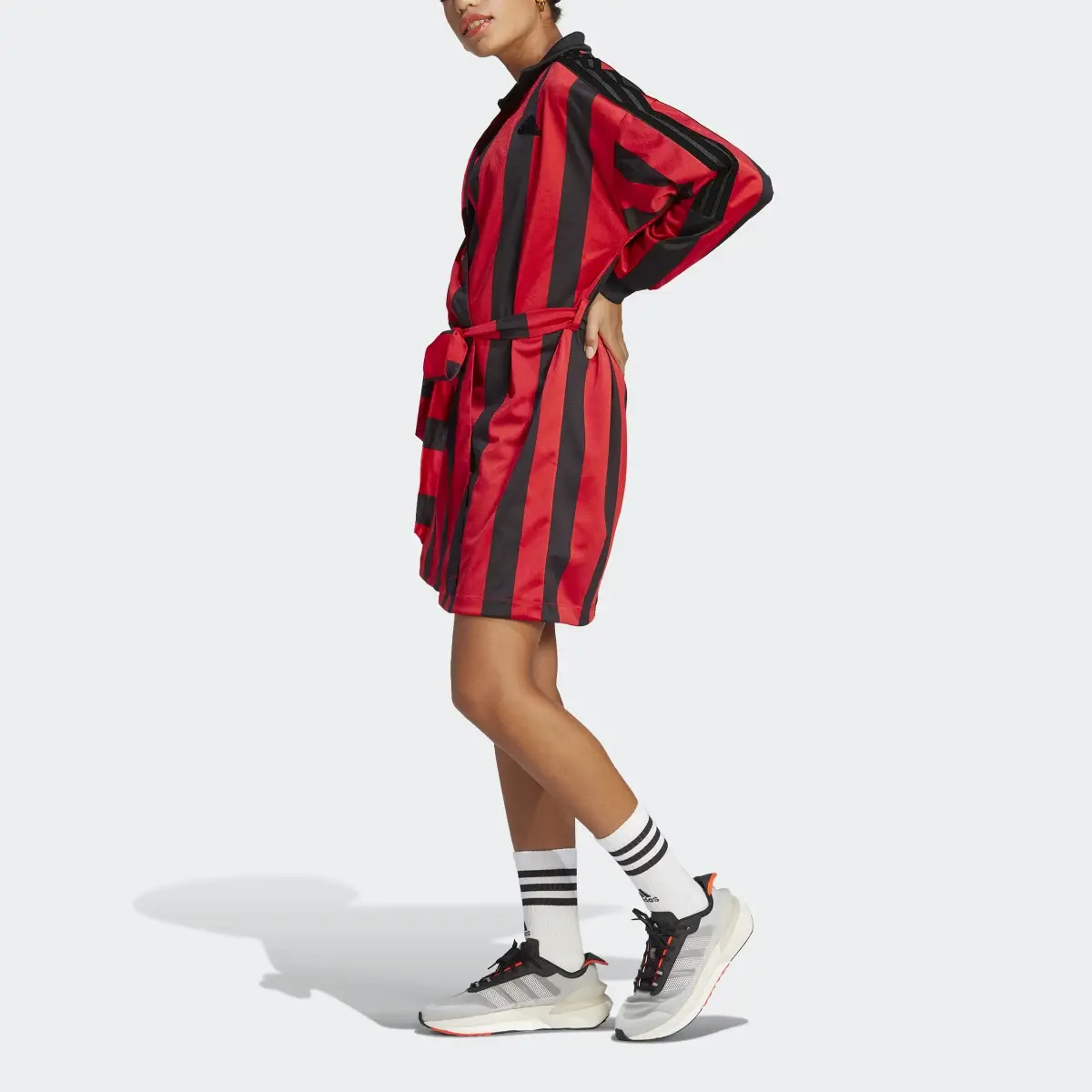 Adidas Jacquard Jersey Dress. 1