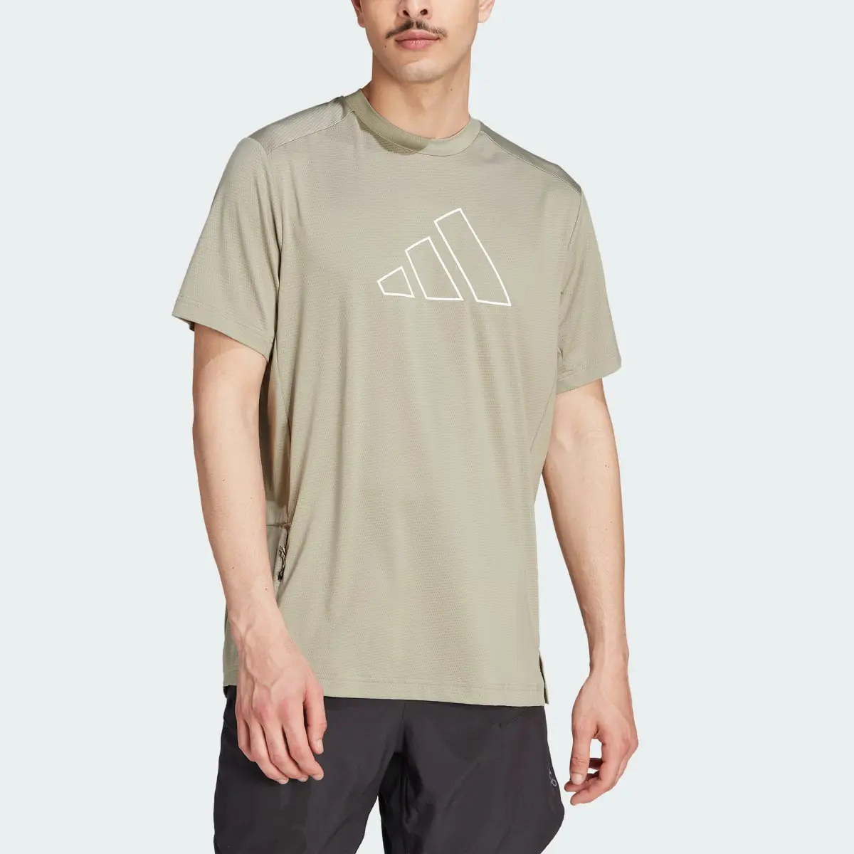 Adidas Train Icons Big Logo Training Tee. 1