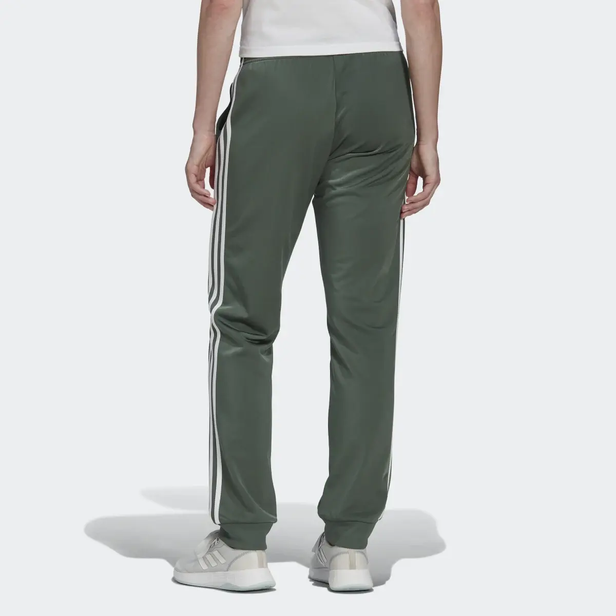 Adidas Primegreen Essentials Warm-Up Slim Tapered 3-Stripes Eşofman Altı. 2