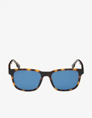 Rechteckige French Open Herren-Sonnenbrille aus Kunststoff