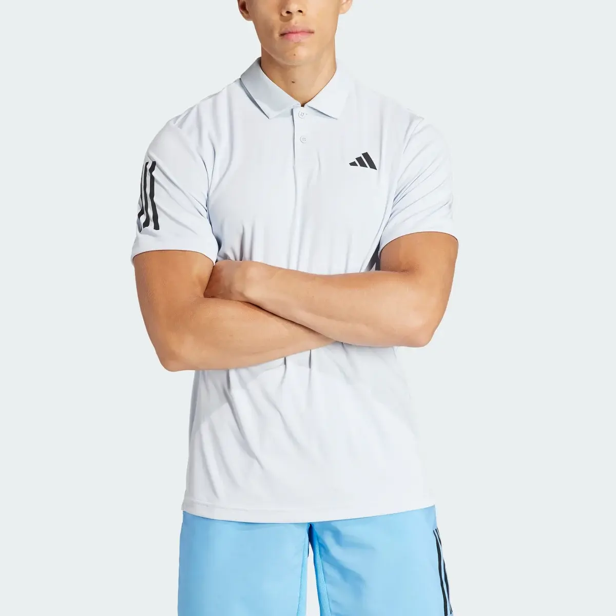 Adidas Club 3-Stripes Tennis Polo Shirt. 1