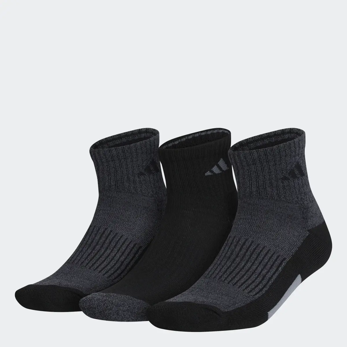Adidas Cushioned X Quarter Socks 3 Pairs. 1