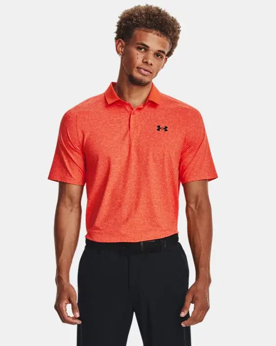 Under Armour Men's UA Iso-Chill Heather Polo. 1