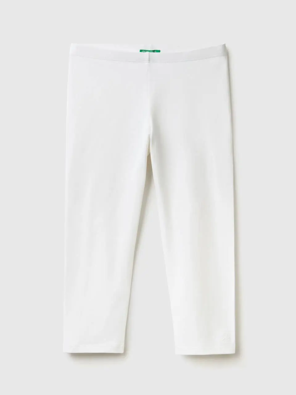 Benetton 3/4 leggings in stretch cotton. 1