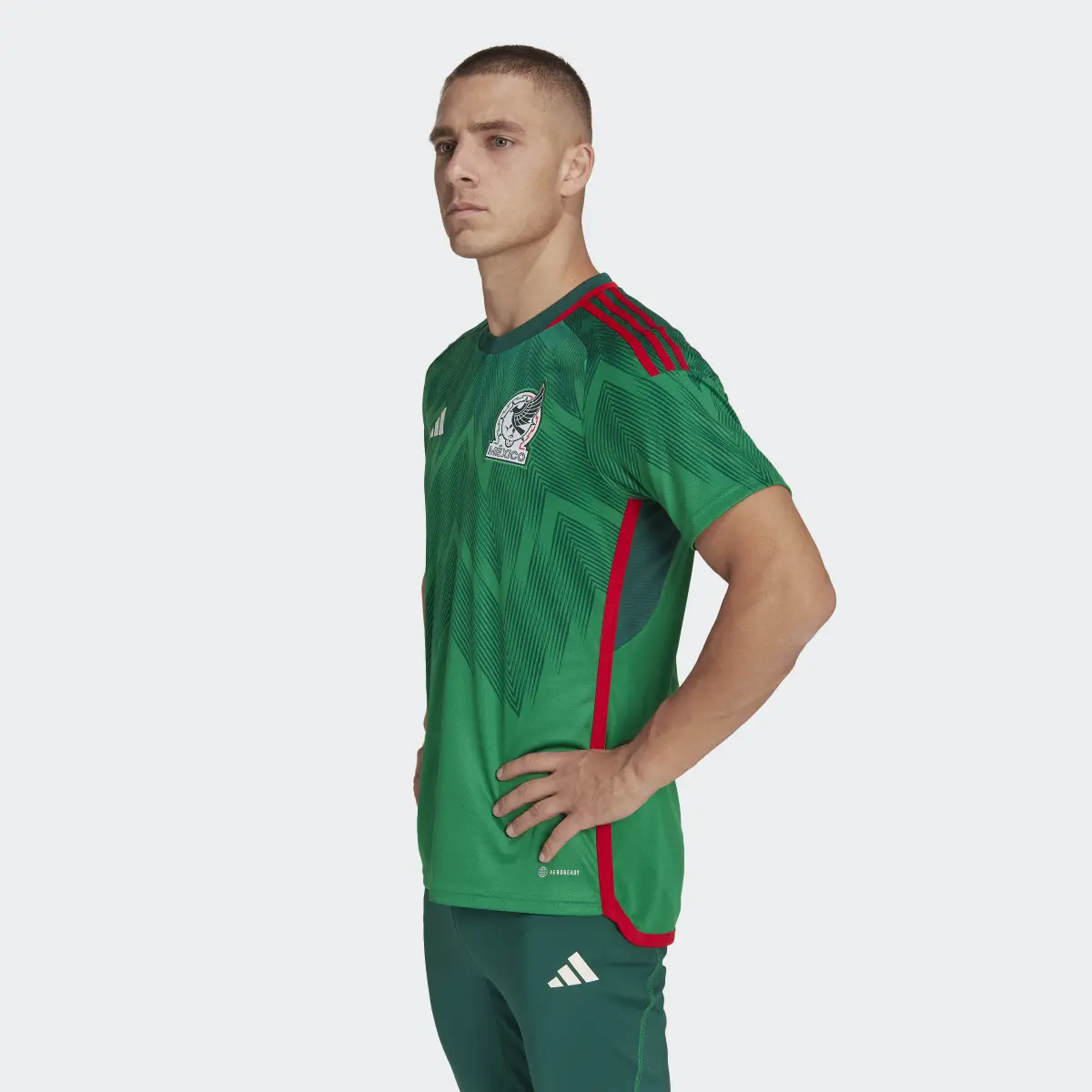 Adidas Mexico 22 Home Jersey. 3