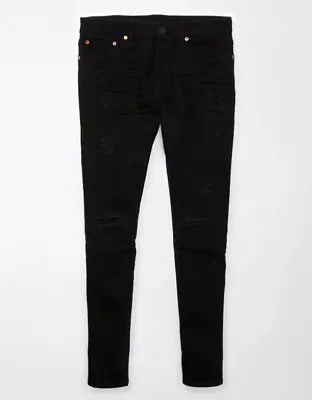 American Eagle AirFlex+ Patched Ultrasoft Athletic Skinny Jean. 1