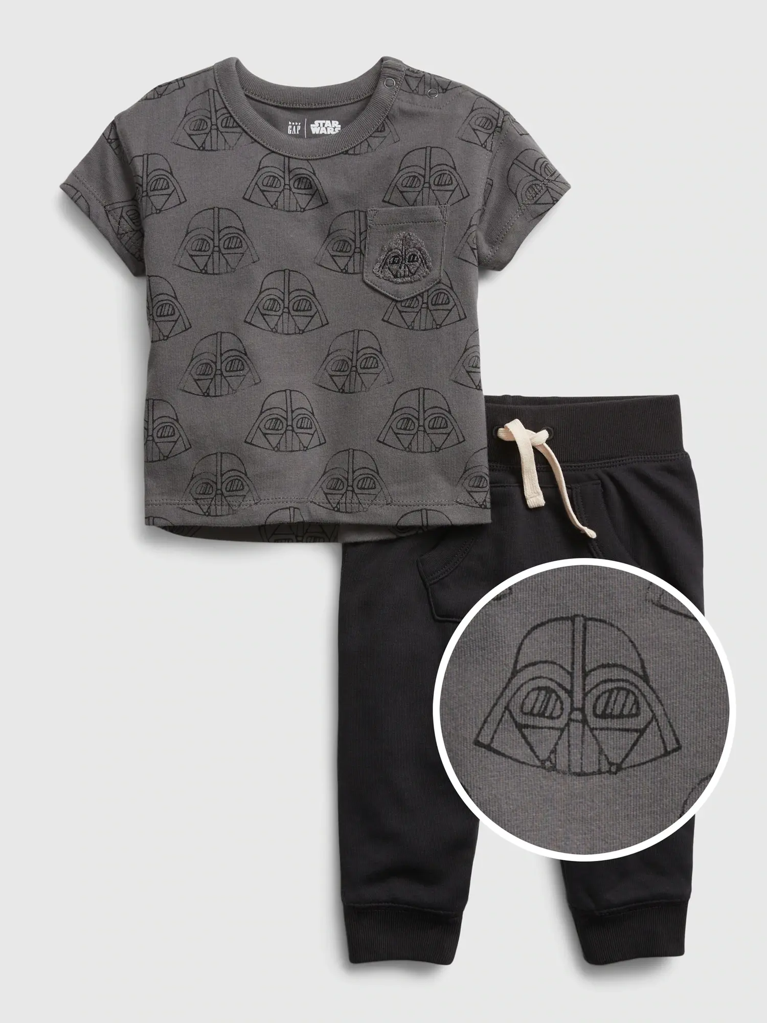 Gap babyGap &#124 Star Wars&#153 2-Piece Outfit Set black. 1
