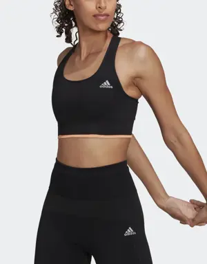 Adidas Running Medium-Support Seamless Merino Wool Bra