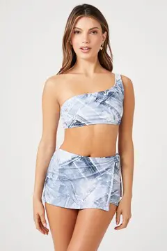 Forever 21 Forever 21 Denim Swim Skort Denim. 2