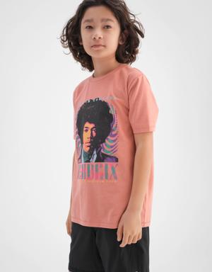 Gap Kids Graphic T-Shirt pink