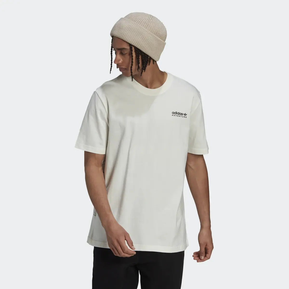 Adidas Adventure Mountain Back Tee. 2