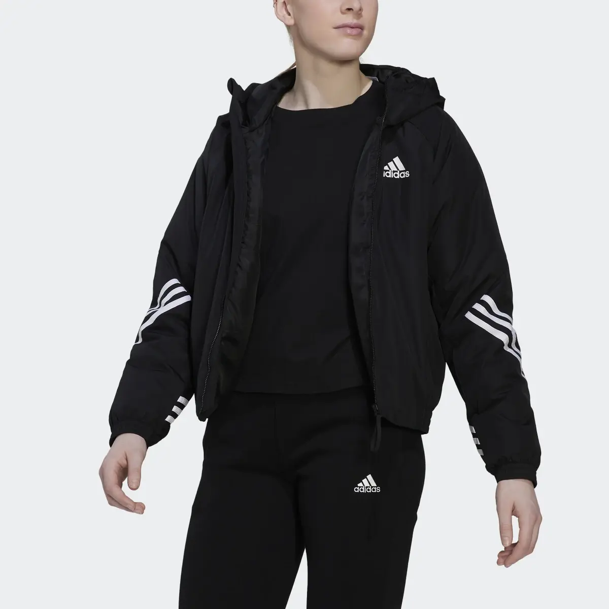 Adidas Back to Sport Hooded Jacket. 1