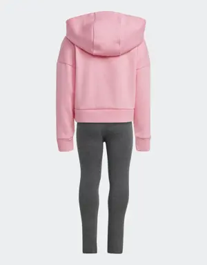 Adidas Survêtement à capuche en molleton. 2 Adidas Survêtement à capuche en molleton. 2