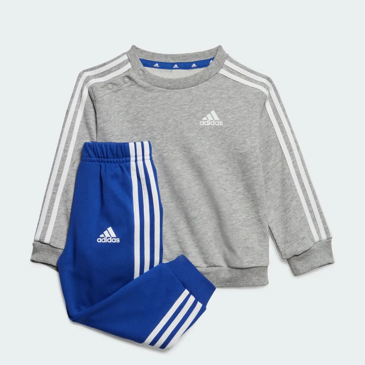 Adidas Essentials 3-Streifen Kids Jogginganzug. 1