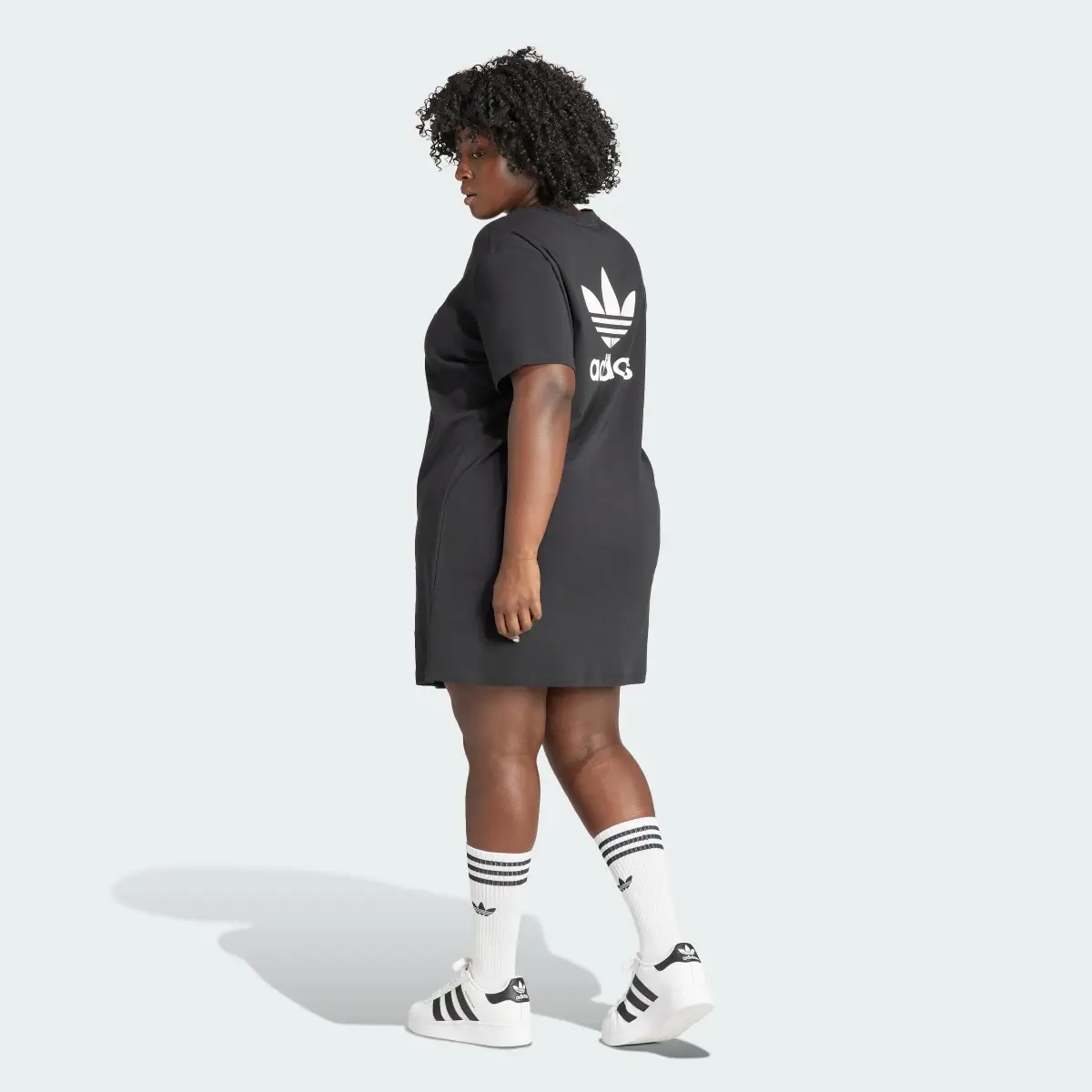 Adidas Trefoil Dress (Plus Size). 3