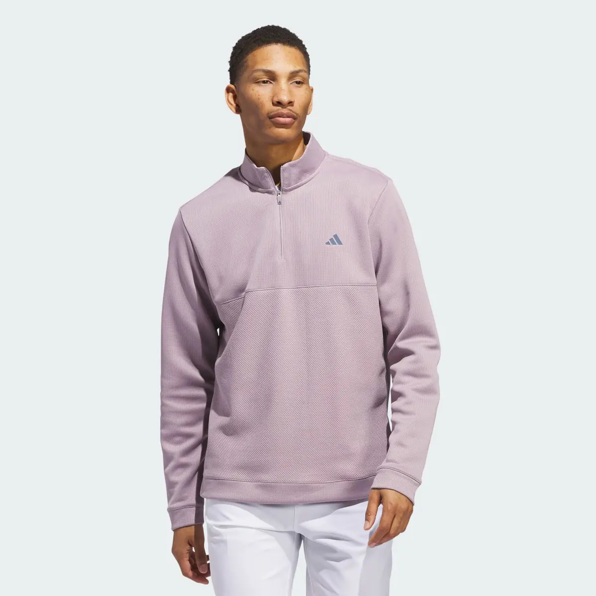 Adidas Ultimate365 Textured Quarter-Zip Top. 2