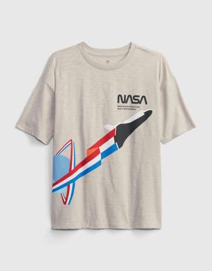 Kids &#124 NASA Graphic T-Shirt beige