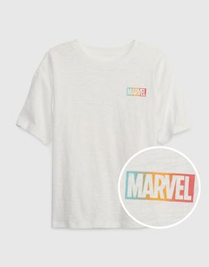Kids &#124 Marvel Superhero Graphic T-Shirt white