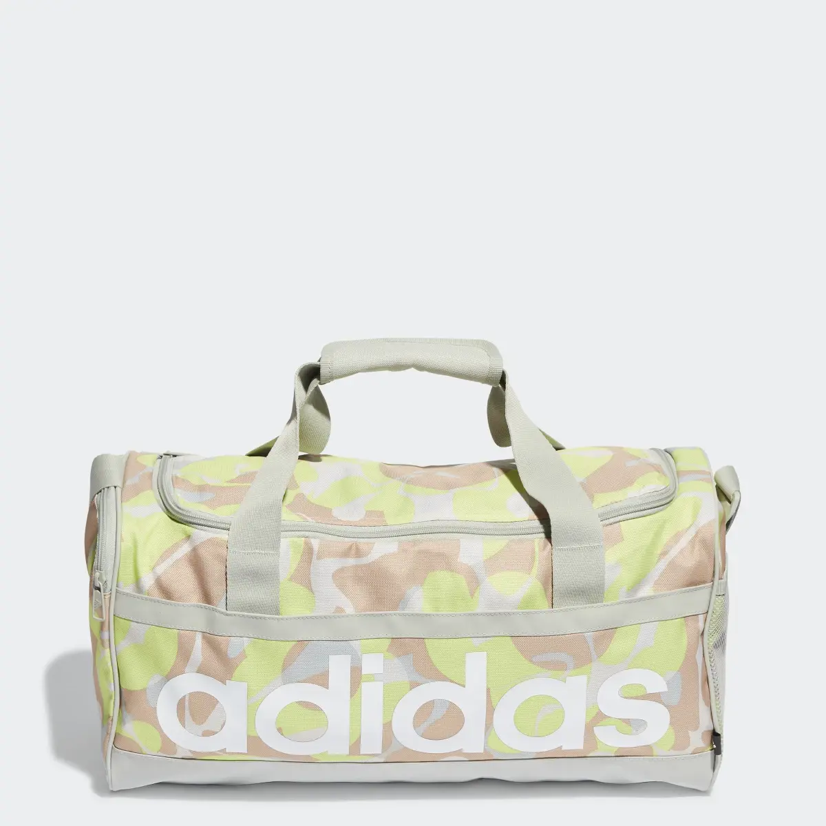 Adidas Linear Graphic Duffel Bag (Small). 1