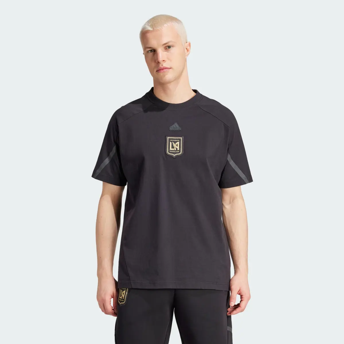 Adidas Los Angeles FC Designed for Gameday Travel Tee. 2