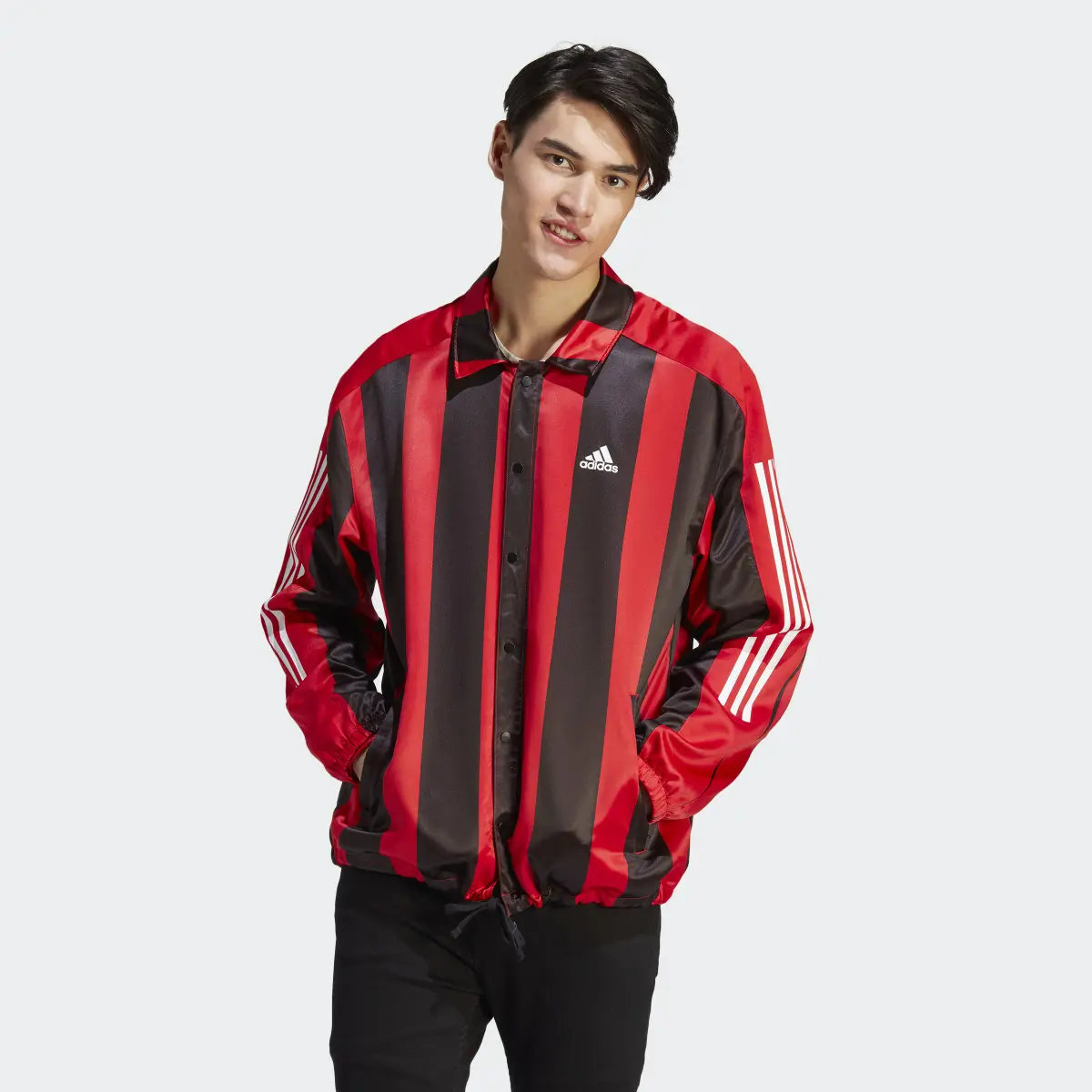 Adidas Satin Coaches Jacket. 2